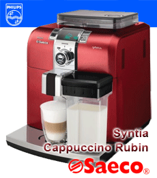 Saeco Syntia Cappuccino Red HD8838/32